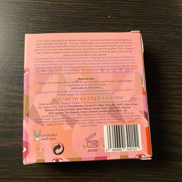 NWT Kinder Glow Highlight Palette Highlighter 4 Shades - Picture 7 of 10